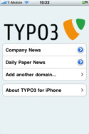 TYPO3-iPhone