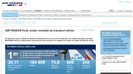 site corporate airfrance